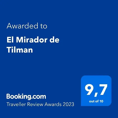 El Mirador De Tilman Feriehus